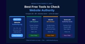 Best Free Tools to Check Website Authority