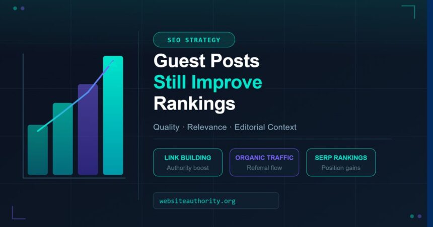 Guest posts still improve rankings